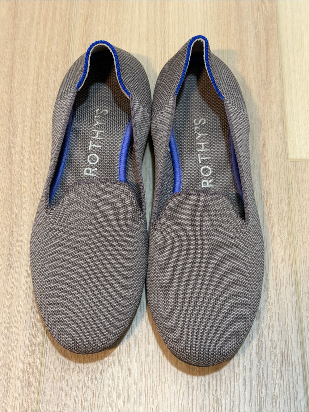 Rothy's The Loafer in Mocha Brown—Size 8